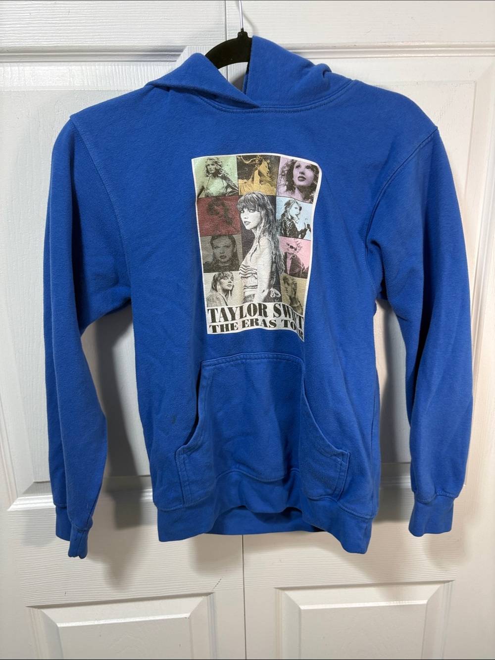 Taylor Swift The Eras Tour Blue Graphic Hoodie | Unisex Pullover Sweatshirt